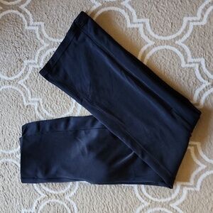 Lululemon Brushed Softstreme Ribbed Zip Flared Pant 32.5" in Black